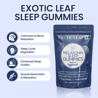 Exotic Leaf Melatonin Gummies
