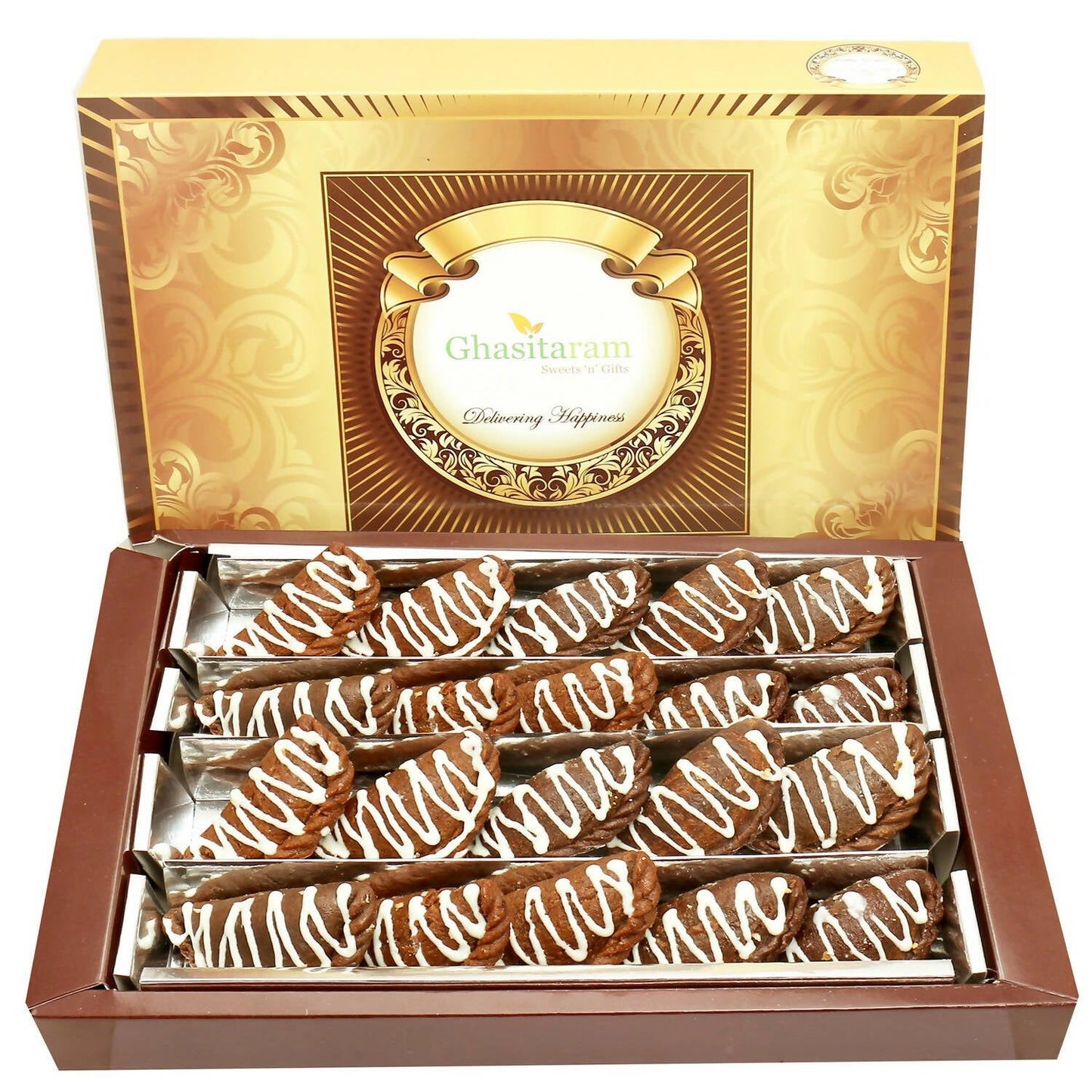 Ghasitaram Holi Sweets - Chocolate Gujiya