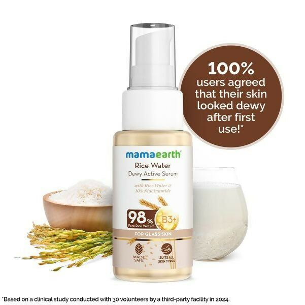 Mamaearth Rice Water Dewy Active Serum - Drmedicart