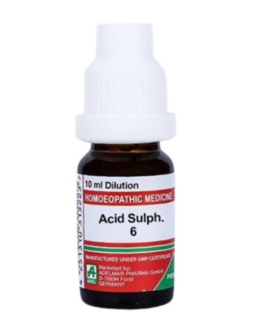 Buy Adel Homeopathy Acid Sulph Dilution from DrMediCart, Ship from India to USA