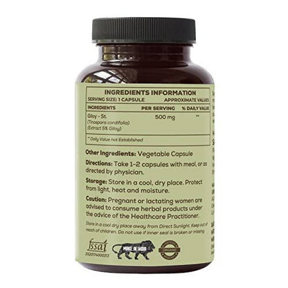 Saptamveda Organic Giloy Capsules