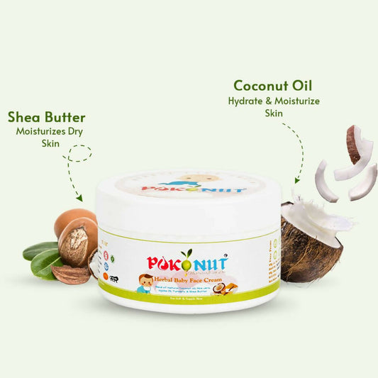 Buy Pokonut Herbal Baby Face Cream from DrMediCart, Ship from India to USA