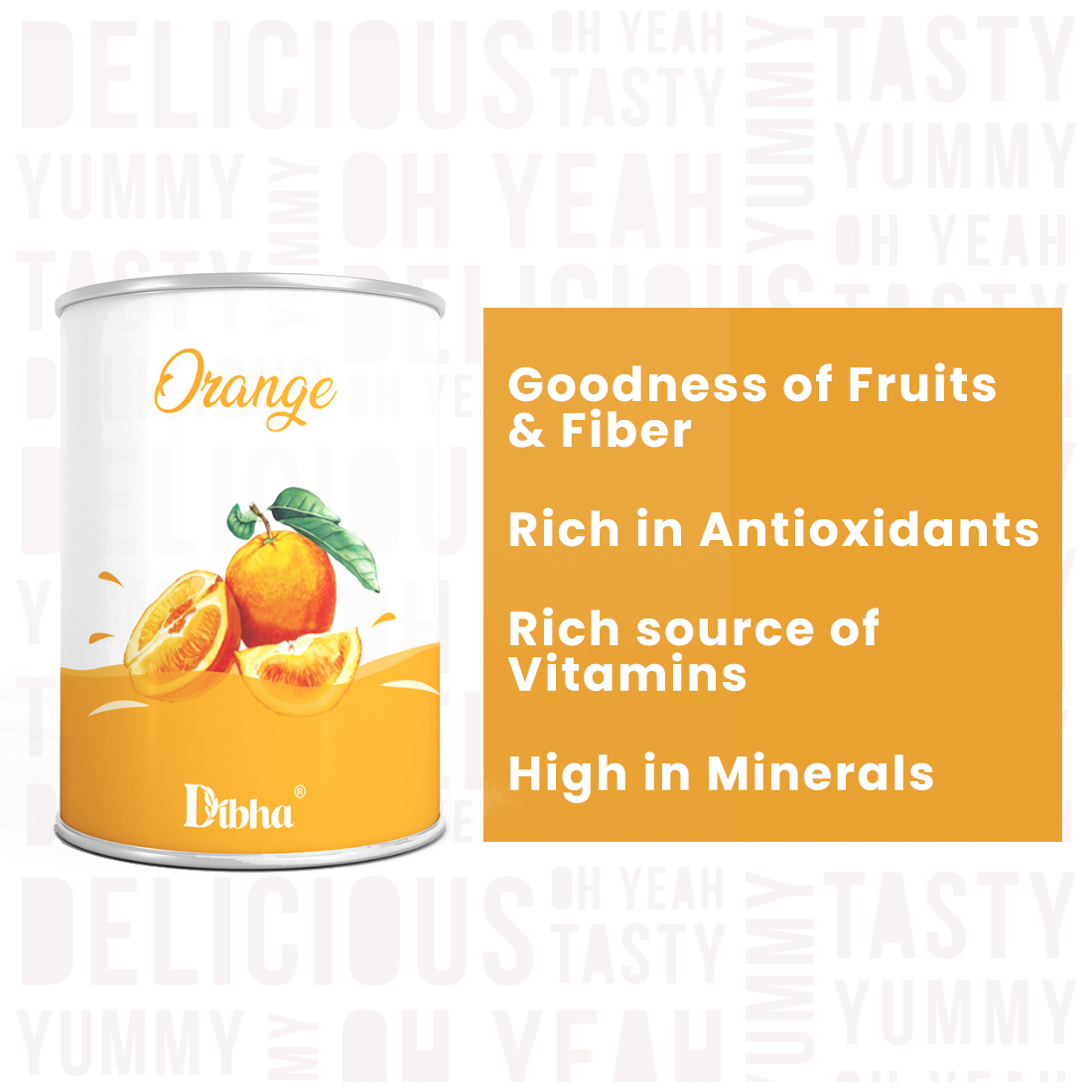 Dibha Orange Juice Instant Drink Primix