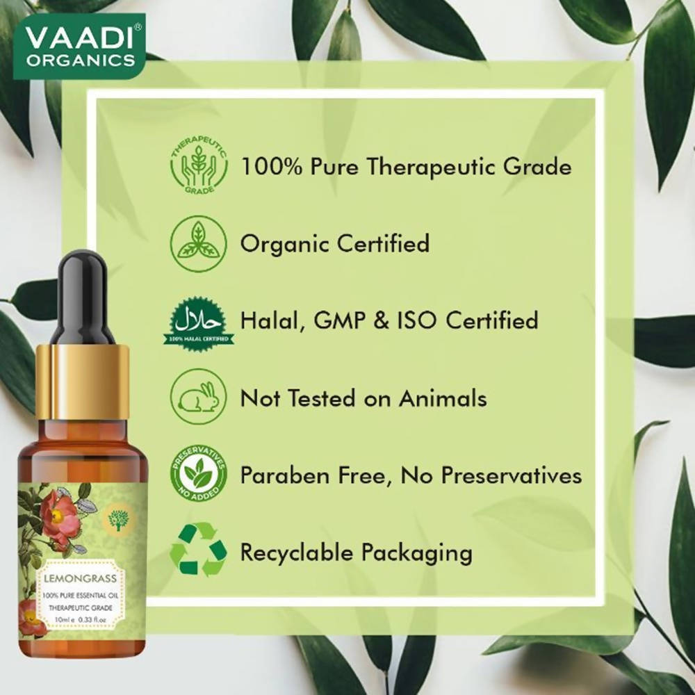 Vaadi Herbals Lemongras Oil Therapeutic Grade - Drmedicart