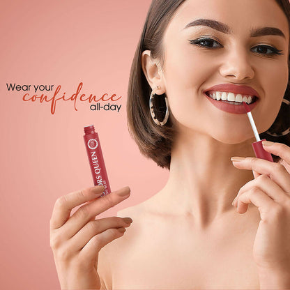 Colors Queen All Day Wear Liquid Lipstick - Red Boots