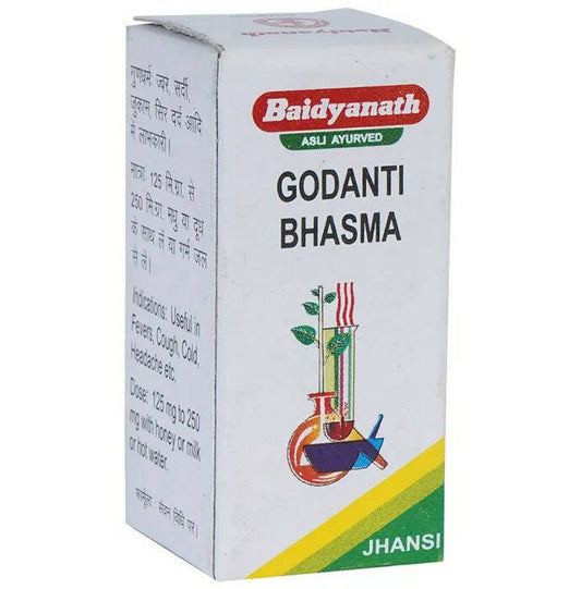 Buy Baidyanath Jhansi Godanti Bhasma from DrMediCart, Ship from India to USA
