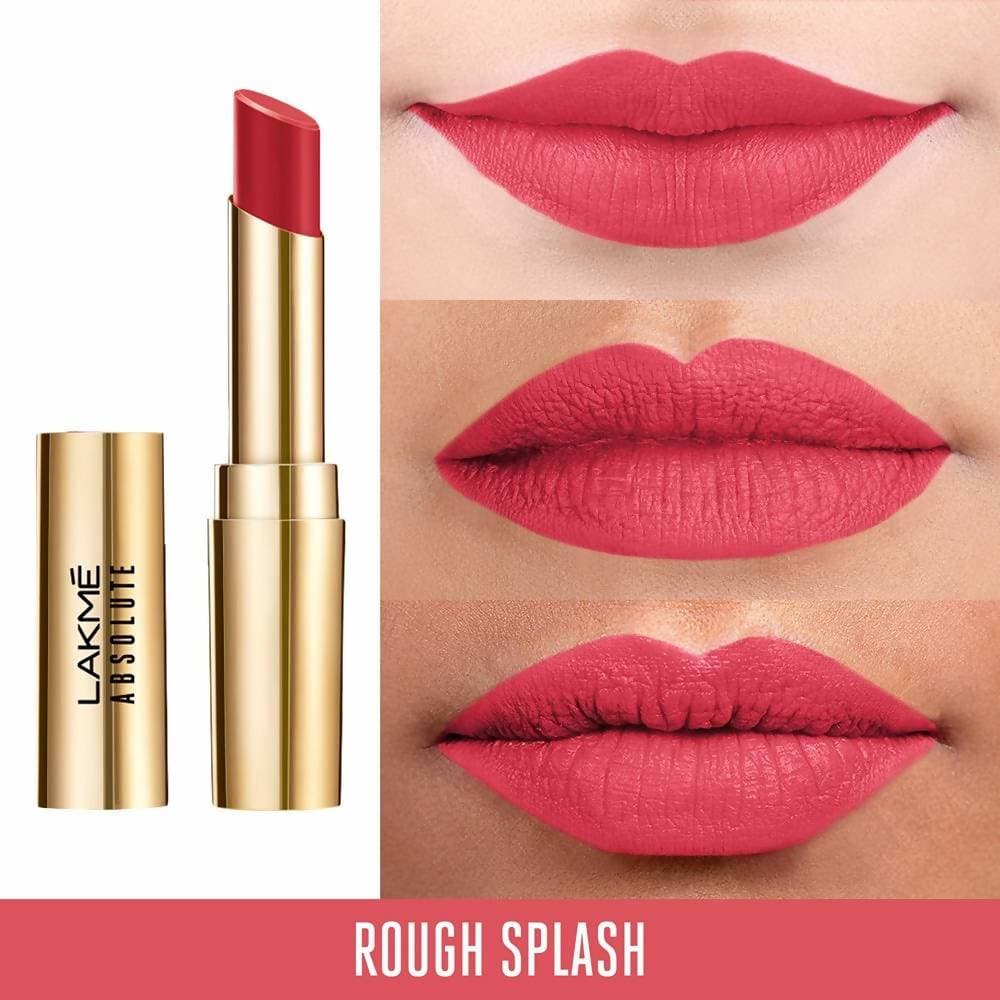 Lakme Absolute Matte Ultimate Lip Color with Argan Oil - Rough Splash