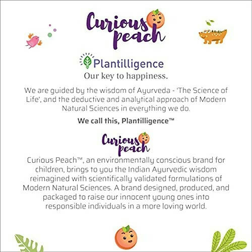 Curious Peach Herbal Lip Balm Bubble Gum