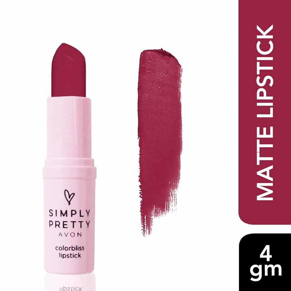 Avon Simply Pretty Colorbliss Matte Lipstick - Wine - DrMediCart
