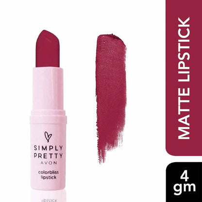 Avon Simply Pretty Colorbliss Matte Lipstick - Wine - DrMediCart