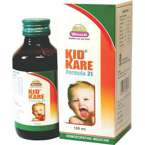 Buy Wheezal Homeopathy Kid Kare Formula 21 Syrup from DrMediCart, Ship from India to USA