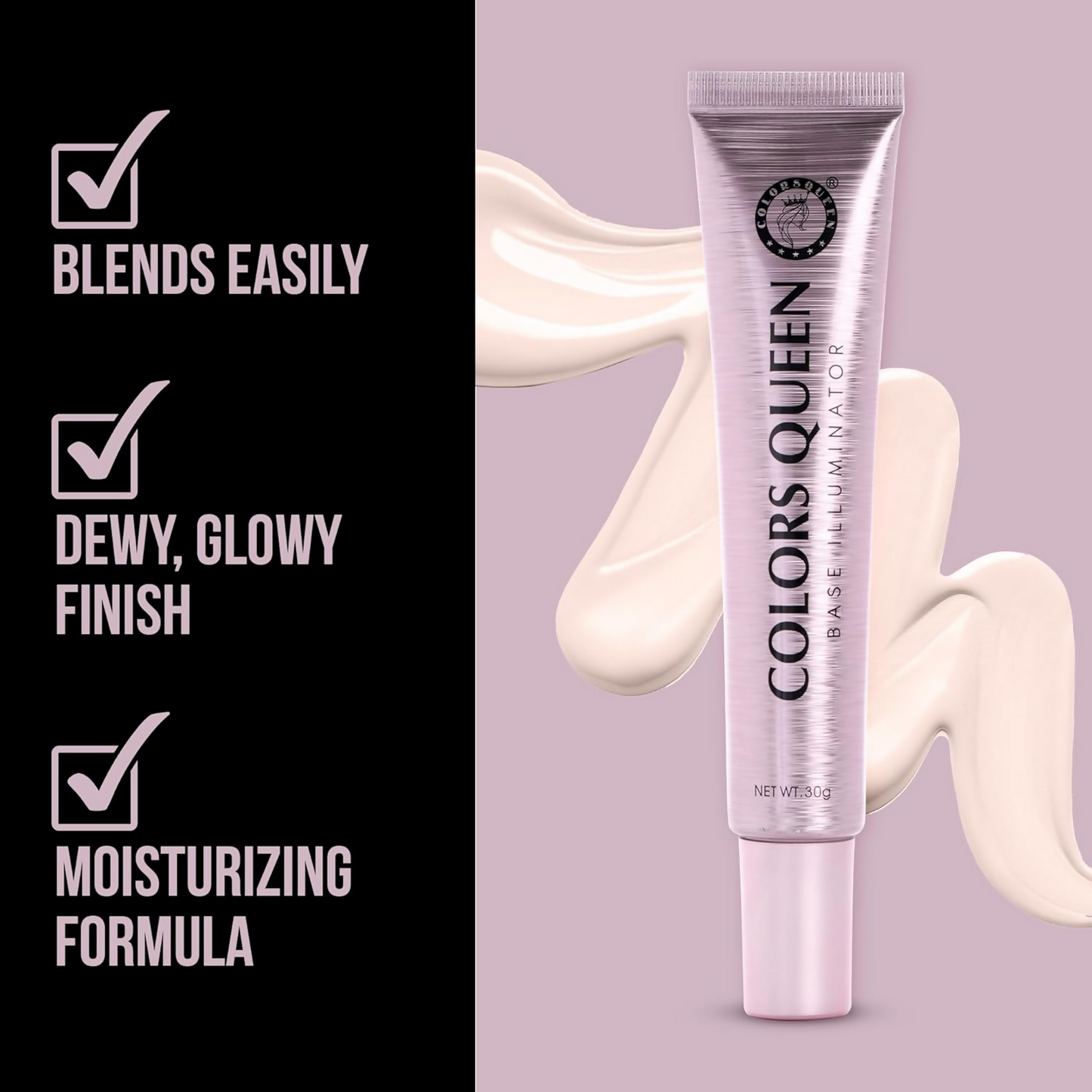 Colors Queen Base Illuminator Highlighter - Golden Pink
