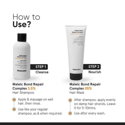 Minimalist Maleic Bond Repair Complex 5% Hair Mask