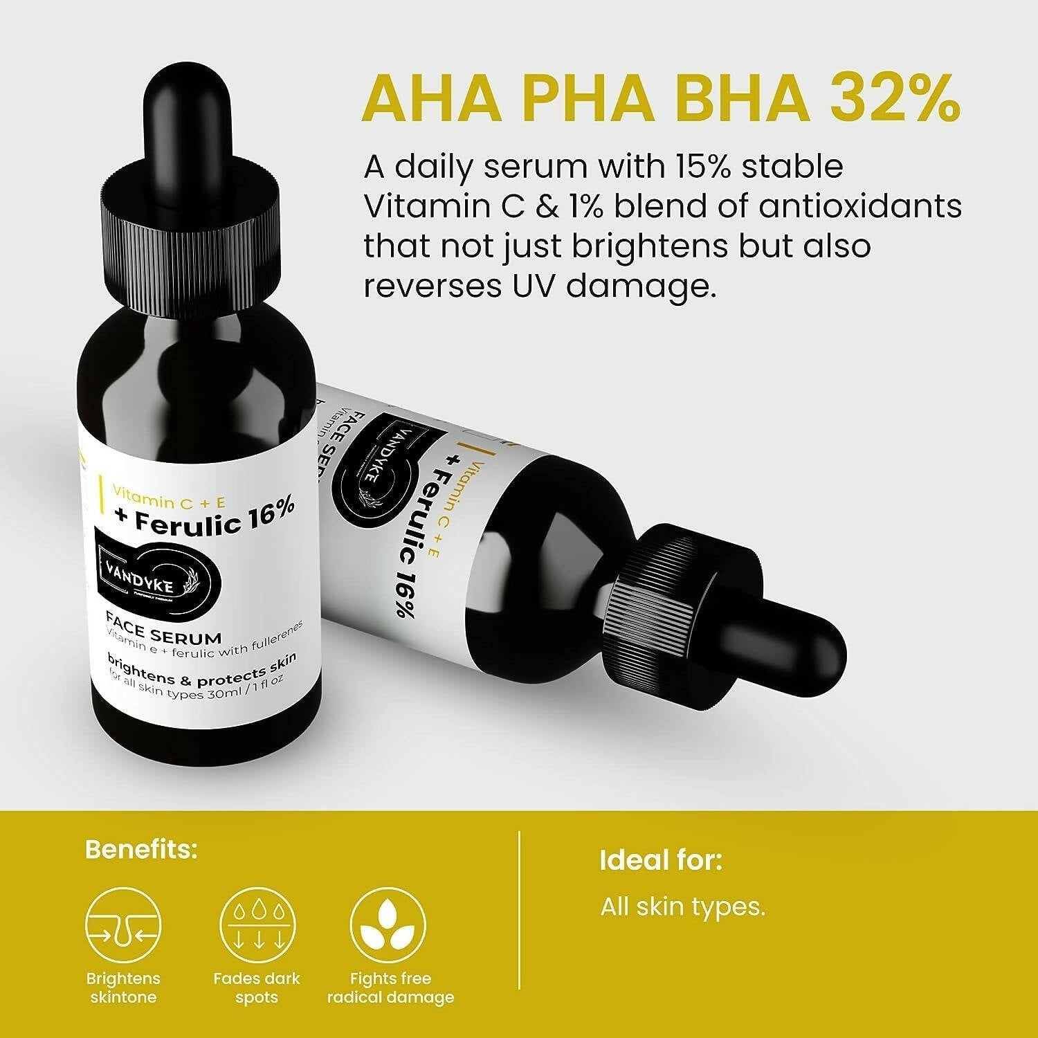 Vandyke Vitamin C + E + Ferulic 16% Face Serum
