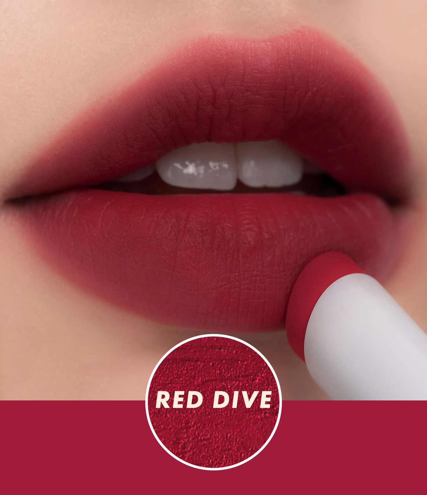 Rom&nd Zero Matte Lipstick - 20 Red Dive