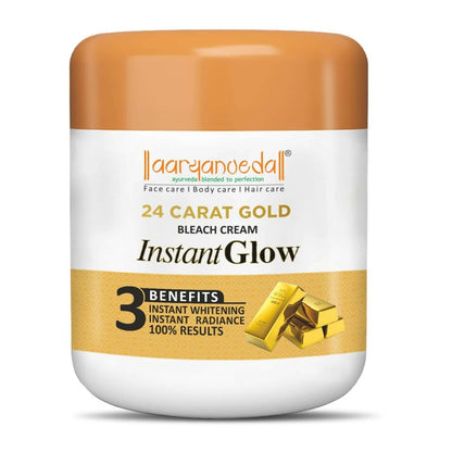 Aaryanveda 24 Carat Gold Bleach Cream