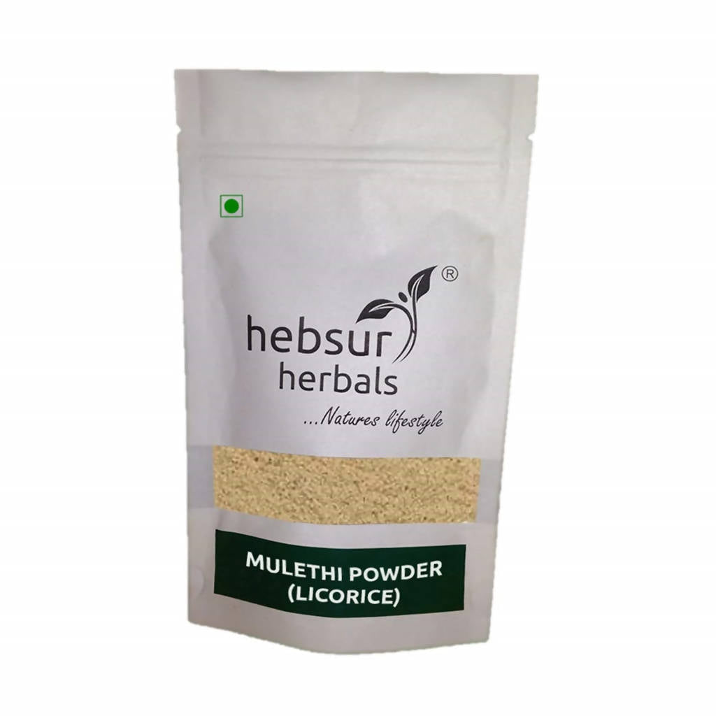 Buy Hebsur Herbals Mulethi Powder (Licorice) from DrMediCart, Ship from India to USA