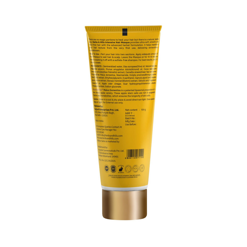 Herbs & Hills Intensive Hair Masque (Swiss Range)