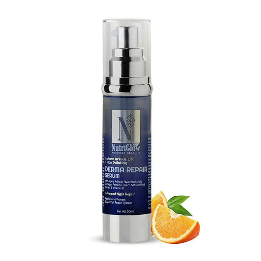 Buy NutriGlow Advanced Organics Instant Wrinkle Lift & Skin Polishing Derma Repair Face Serum from DrMediCart, Ship from India to USA