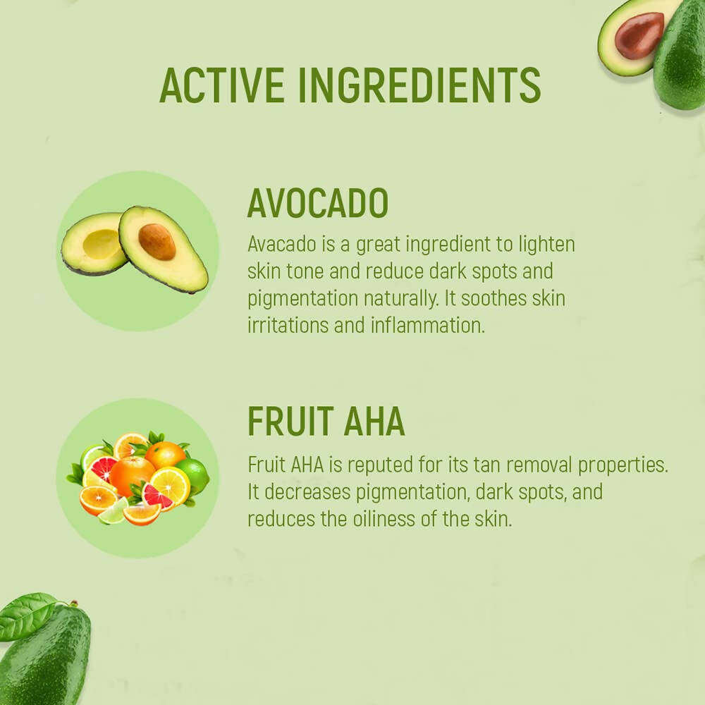 Salon in a Box with Avocado and Fruit AHA Face Pack