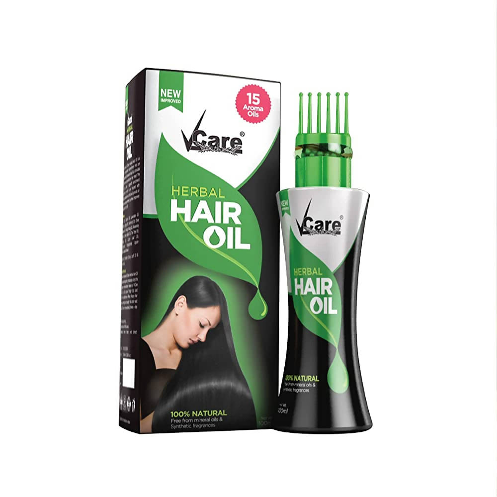 Buy VCare New Improved Herbal Hair Oil with Wonder Cap from DrMediCart, Ship from India to USA