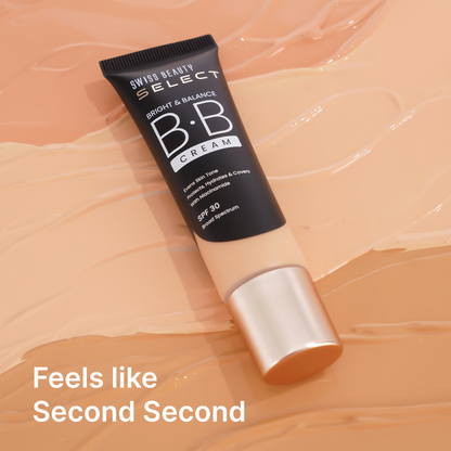 Swiss Beauty Select Bright & Balance BB Cream With Niacinamide - 6 My Cinnamon