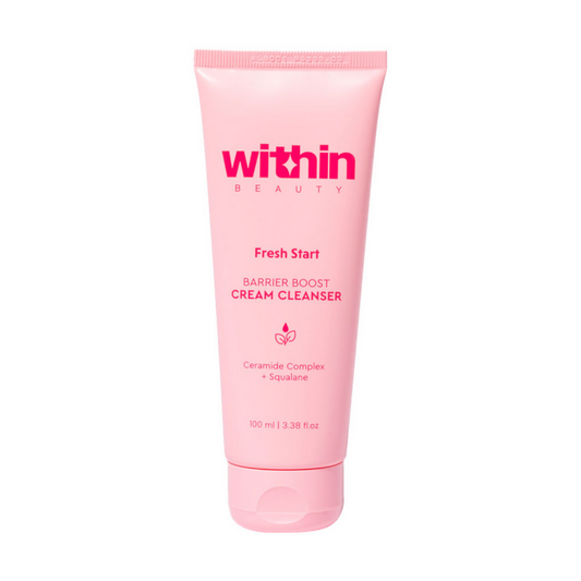 Within Beauty Fresh Start Barrier Boost Cream Face Cleanser