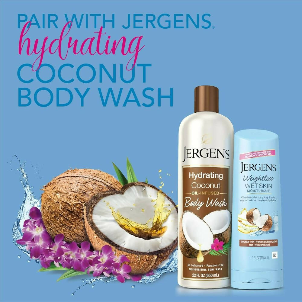 Jergens Wet Skin Body Moisturizer With Refreshing Coconut Oil - DrMediCart