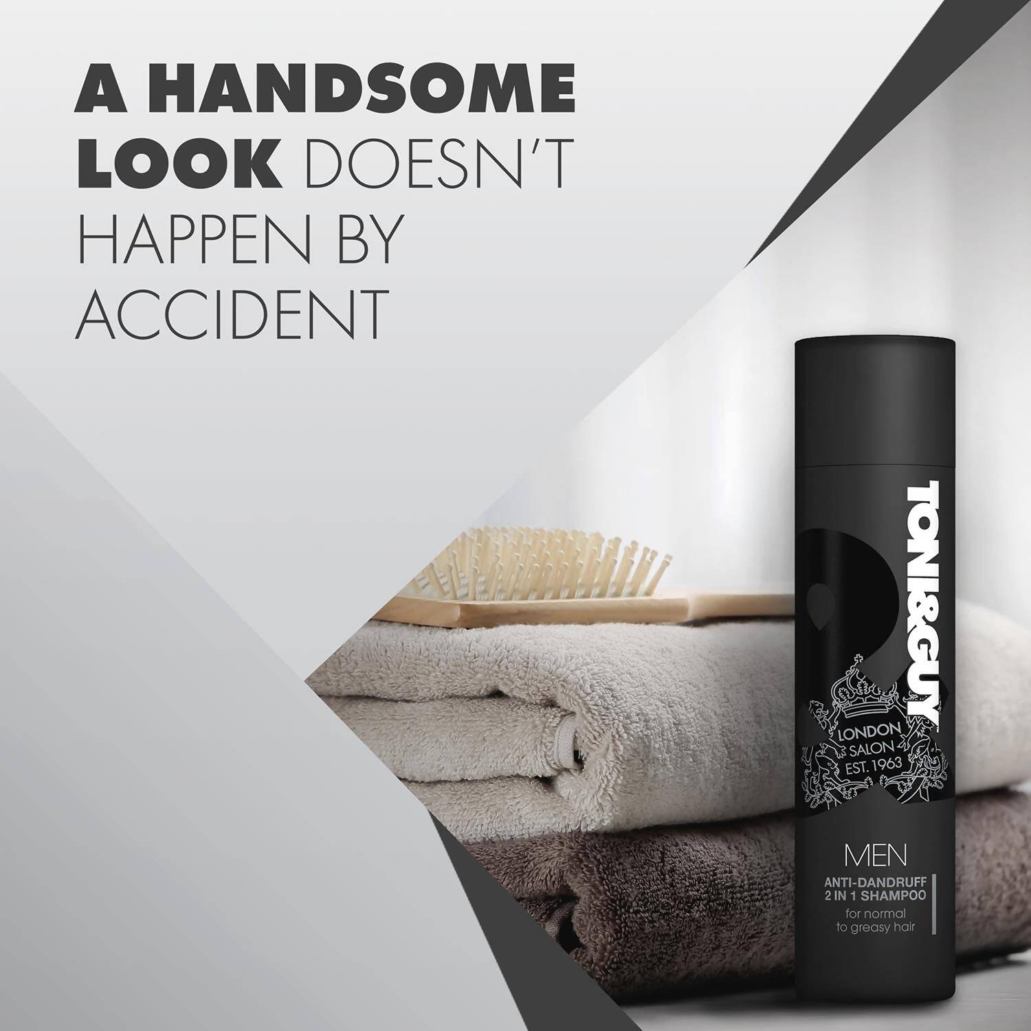 Toni&Guy Men Anti-Dandruff 2-in-1 Shampoo
