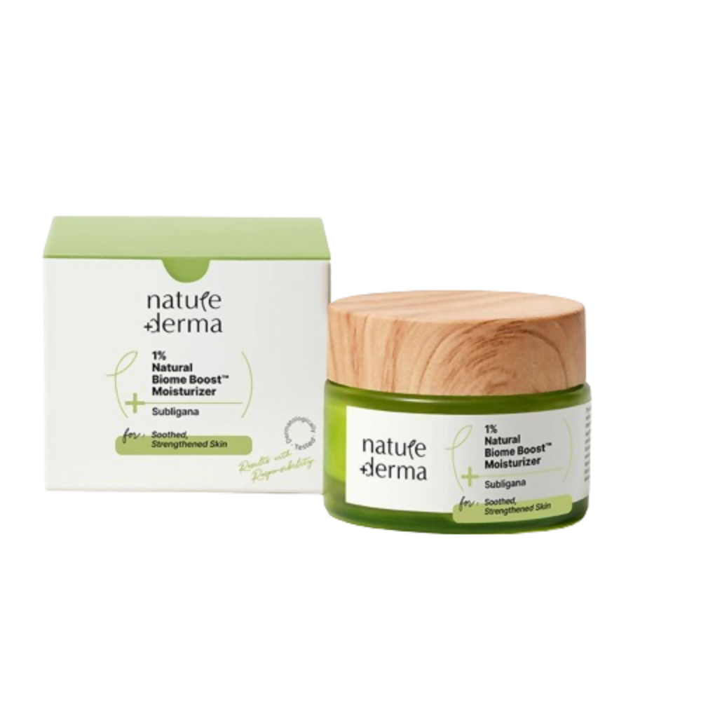 Buy Nature Derma 1% Natural Biome-Boost Moisturizer from DrMediCart, Ship from India to USA