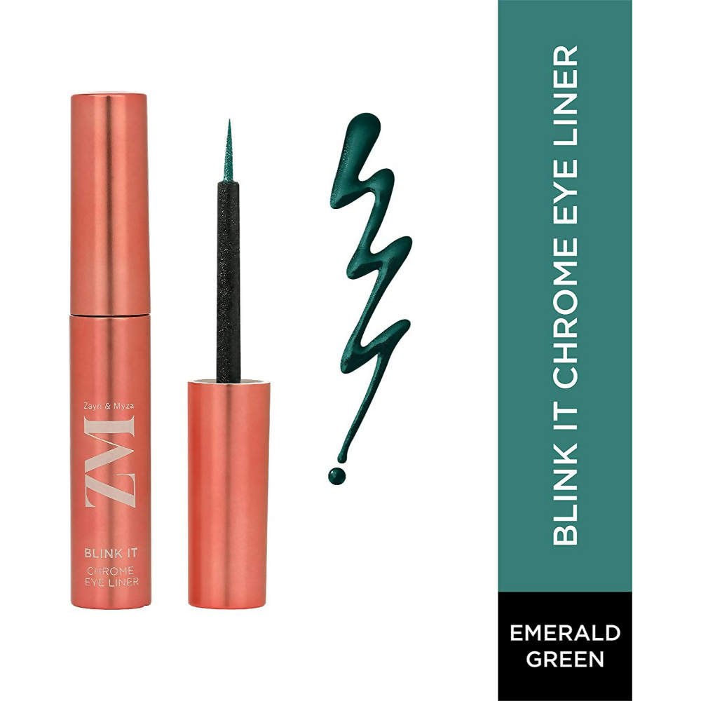 Zayn & Myza Blink It Chorme Eye Liner  - 03 Emerald Shine