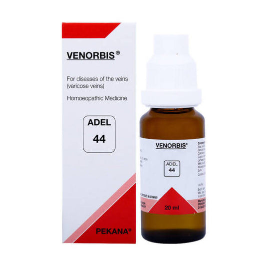 Buy Adel Homeopathy 44 Venorbis Drops from DrMediCart, Ship from India to USA