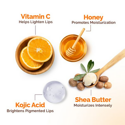 Mamaearth Vitamin C Moisture Therapy Lip Balm SPF 50 with Vitamin C & Honey For Lip Lightening