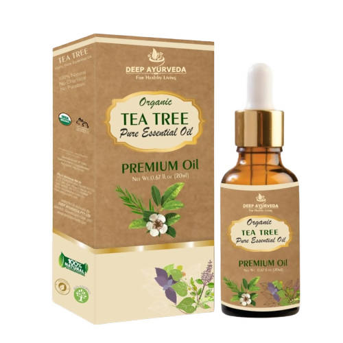 Deep Ayurveda Tea Tree Pure Essential Oil - DrMediCart