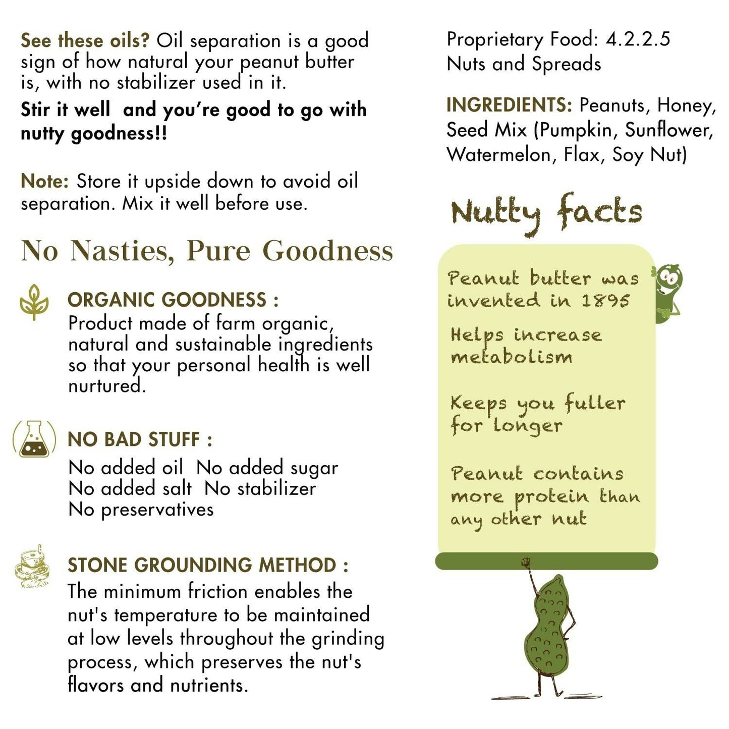 Sorich Organics Seed Peanut Crunchy Butter