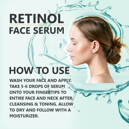 Skiura Nature Retinol 2 % With Vitamin E & Hyaluronic Face Serum