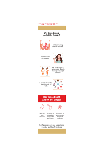 Shane Organic Apple Cider Vinegar Juice