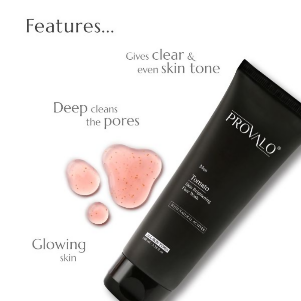 Provalo Tomato Skin Brightening Face Wash For Men