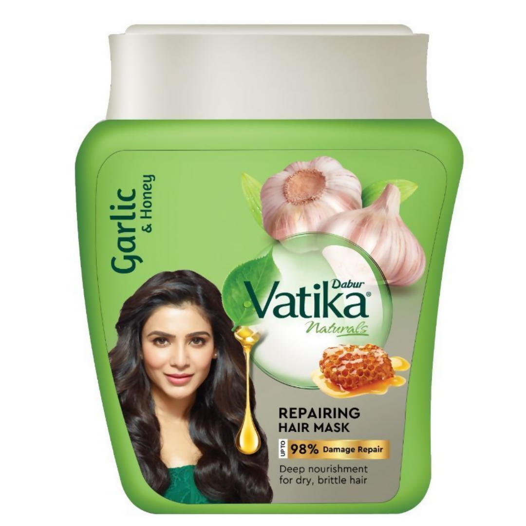 Buy Dabur Vatika Naturals Garlic & Honey Repairing Hair Mask from DrMediCart, Ship from India to USA