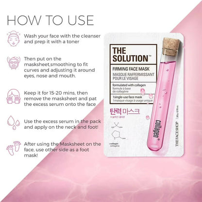 The Face Shop The Solution Firming Face Mask - DrMediCart