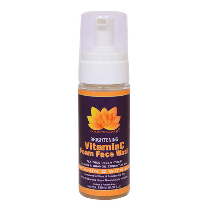 Buy Dorjee Wellness Brightening Vitamin C Foam Face Wash from DrMediCart, Ship from India to USA