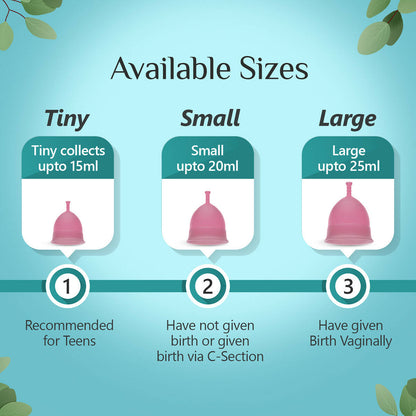 Floren Reusable Menstrual Cup with Intimate Oil for Women - DrMediCart