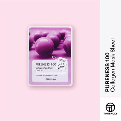 Tonymoly Pureness 100 Collagen Mask Sheet - Korean Skincare