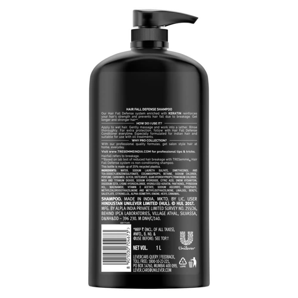 TRESemme HD Hair Fall Defense Shampoo - Drmedicart