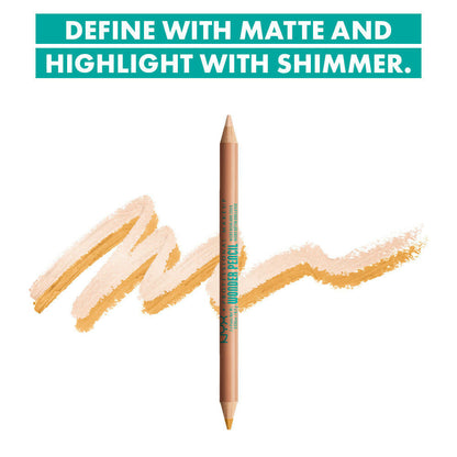 NYX Professional Makeup Wonder Pencil Micro Highlighter Duo Pencil - Deep