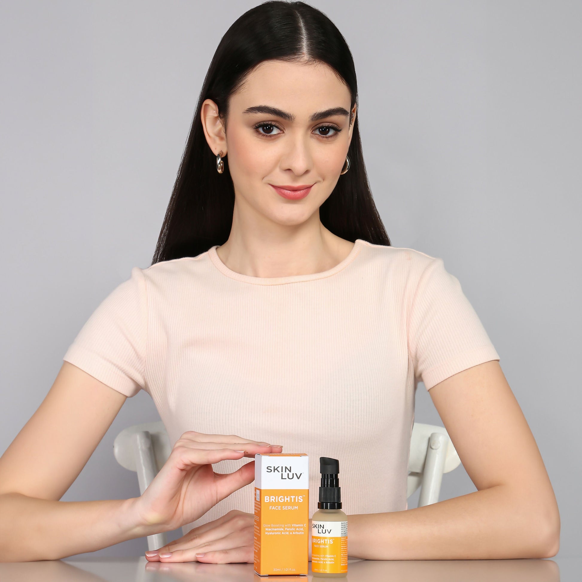 SkinLuv Brightis Glow Boosting Face Serum Vitamin C + Niacinamide + Hyaluronic Acid