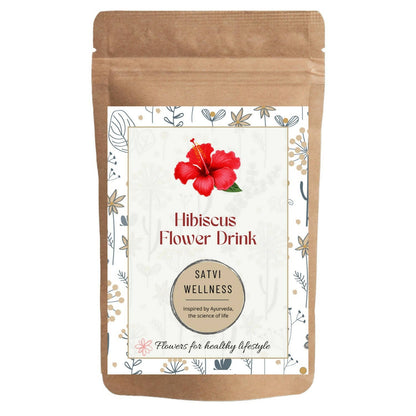 Satvi Wellness Hibiscus Flower Drink | Hibiscus Flower Tea | Hibiscus Tea
