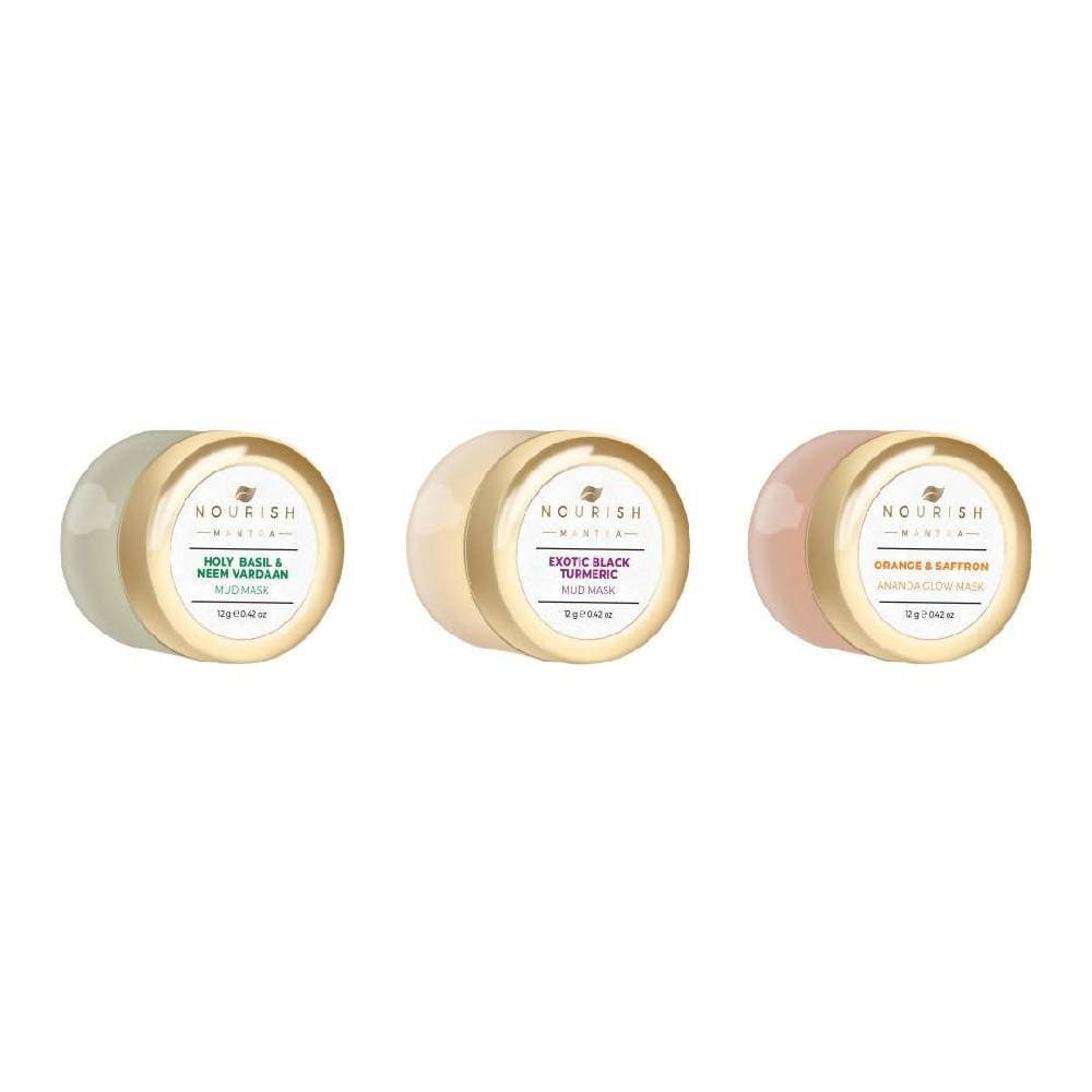 Buy Nourish Mantra Mask Mini Trio Box from DrMediCart, Ship from India to USA