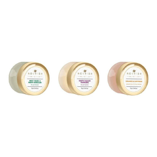 Buy Nourish Mantra Mask Mini Trio Box from DrMediCart, Ship from India to USA