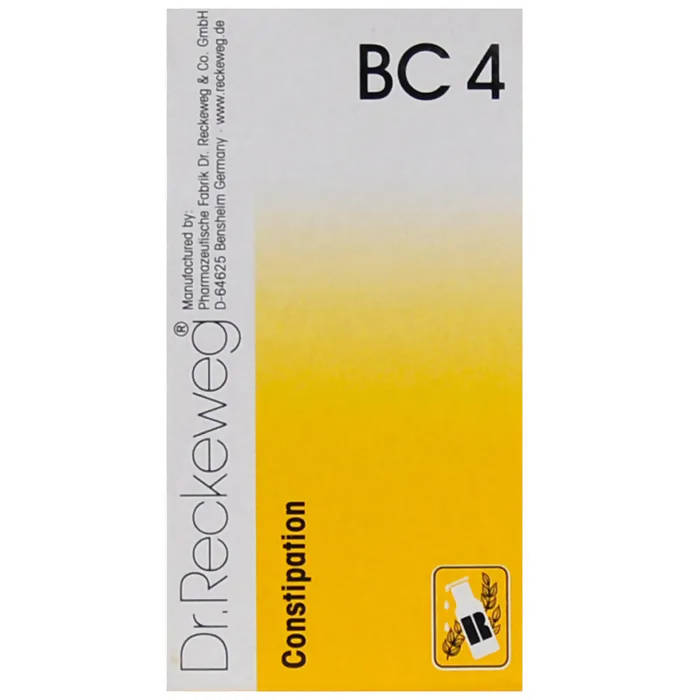 Buy Dr. Reckeweg Bio Combination 4 (BC 4) Tablets from DrMediCart, Ship from India to USA
